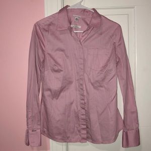 Calvin Klein light pink button down shirt